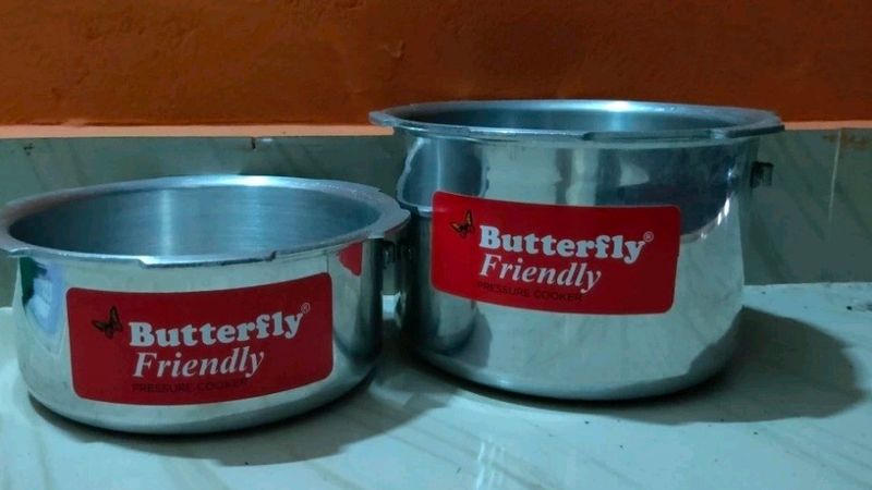 Butterfly Friendly Aluminium 2,3L Cooker Brand New