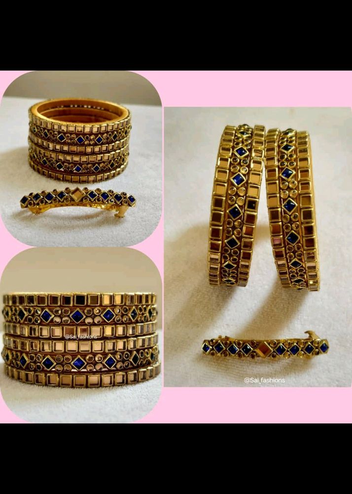 Customized Silk Thread Bangles With Free Gift