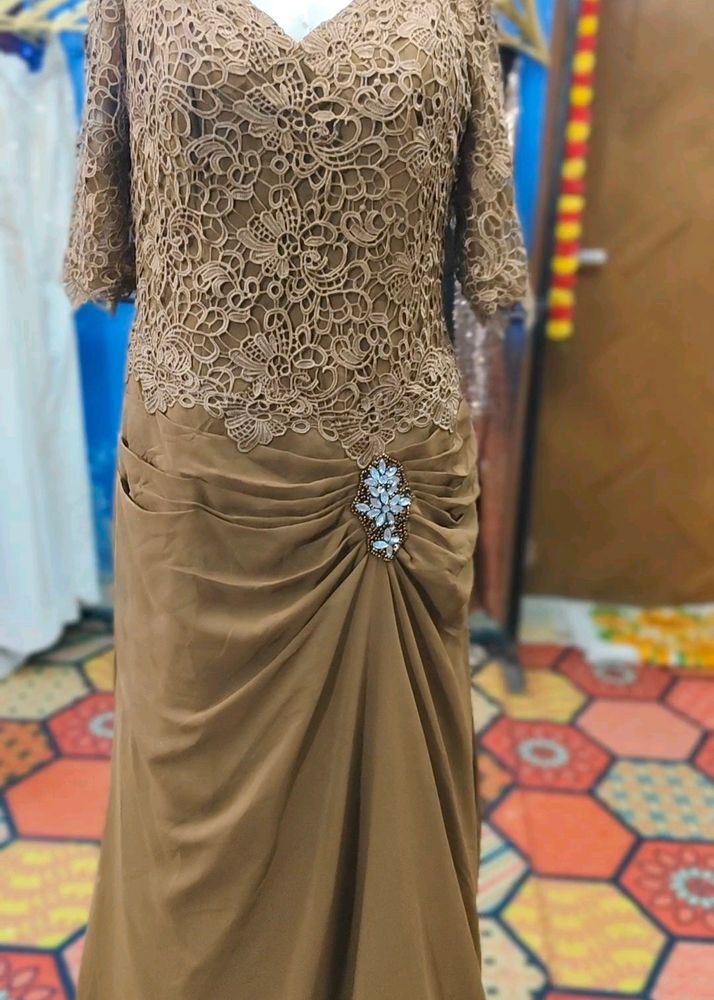 Coffee Colour Gown 😍