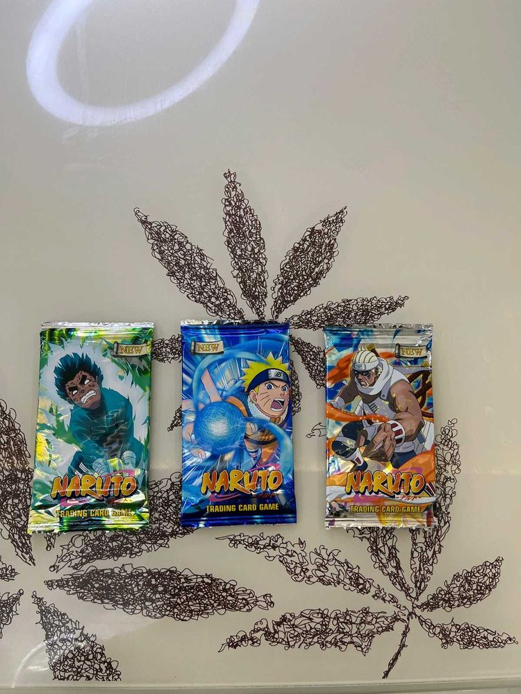 (New)Pack Of 3 Naruto Booster Packs!