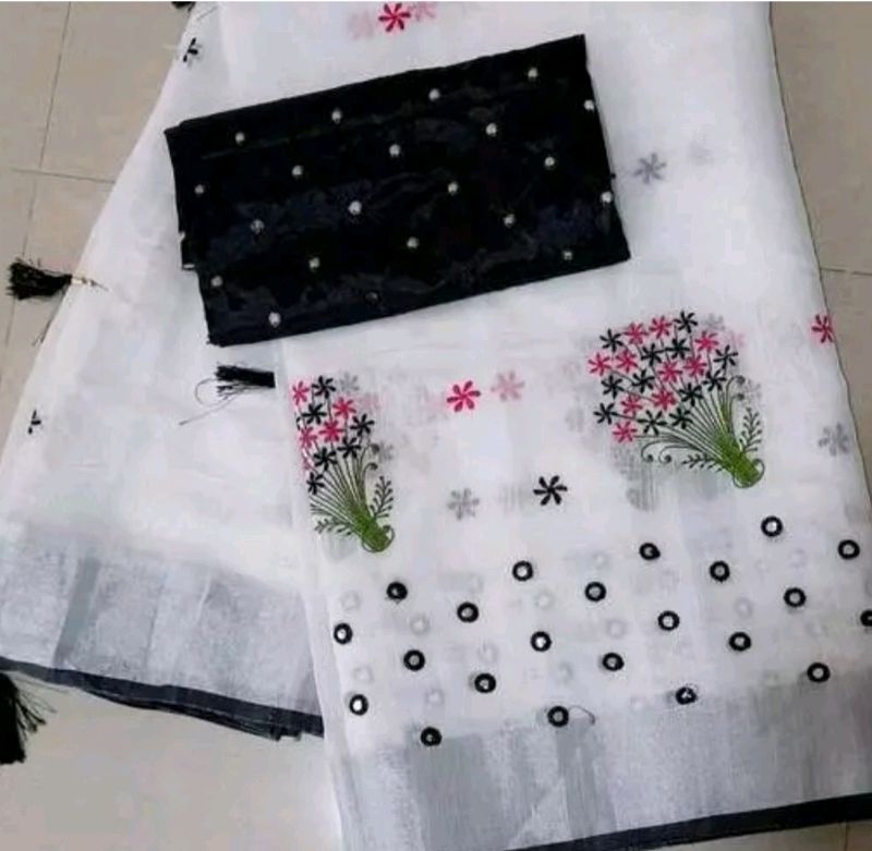 Linen Sarees 5