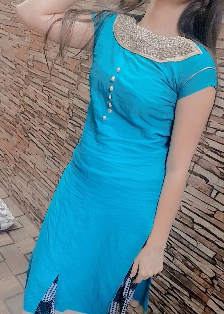 Sky Blue Kurta