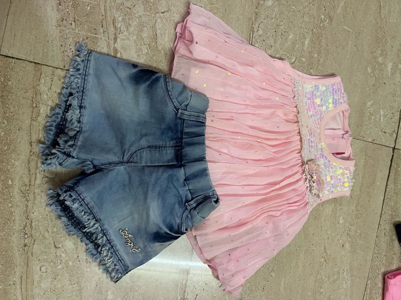 Jeans top set