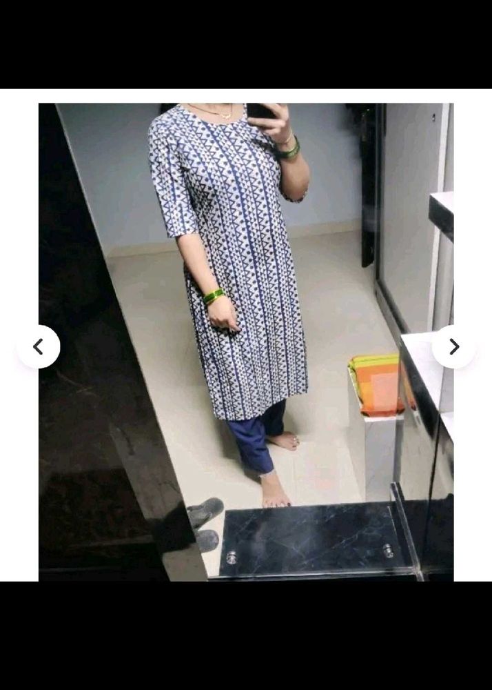 Blue Kurti