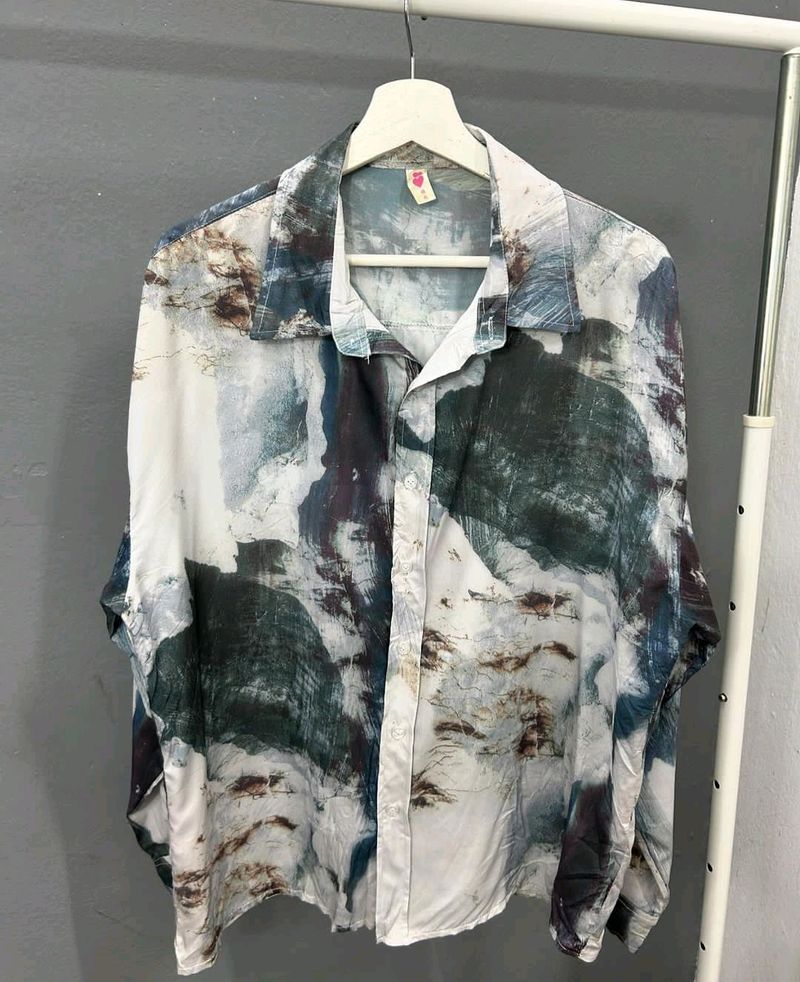 Abstract printed shirt