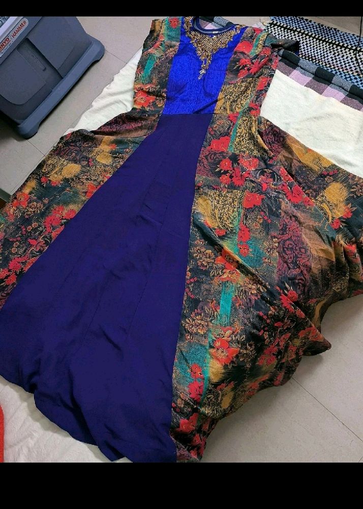 Multicolored Ethnic Gown