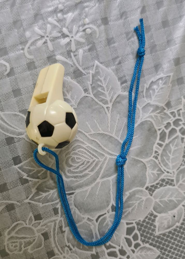 Football shaped mouth Whistle