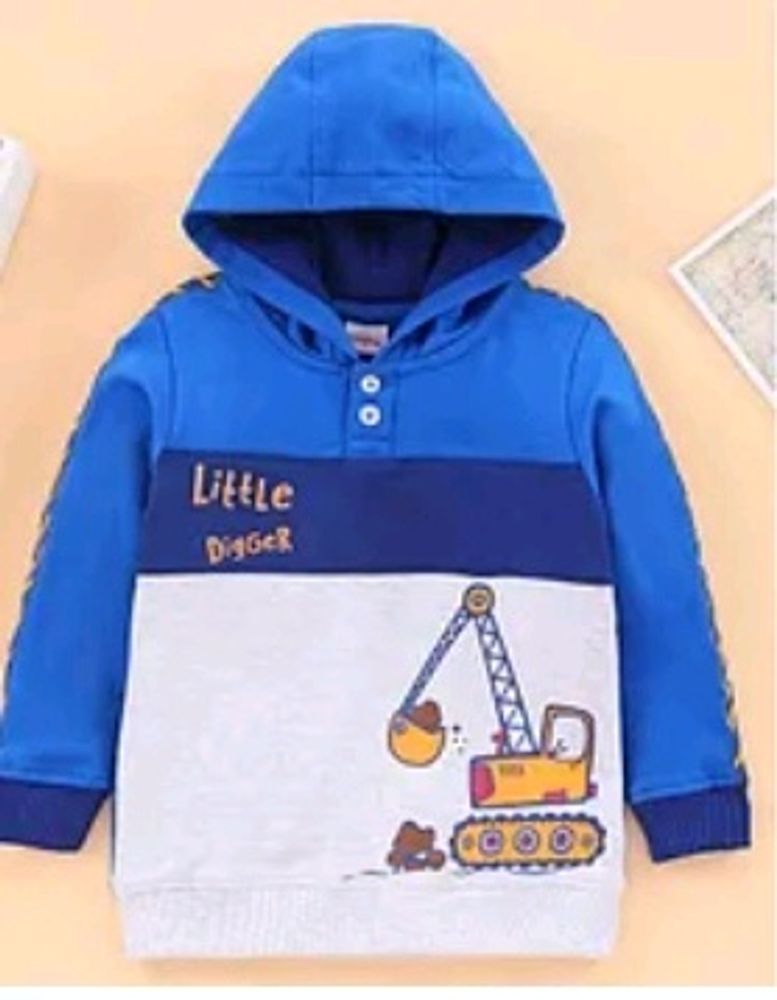 Babyhug Full Sleeve Sweat Shirt Hoody Jacket