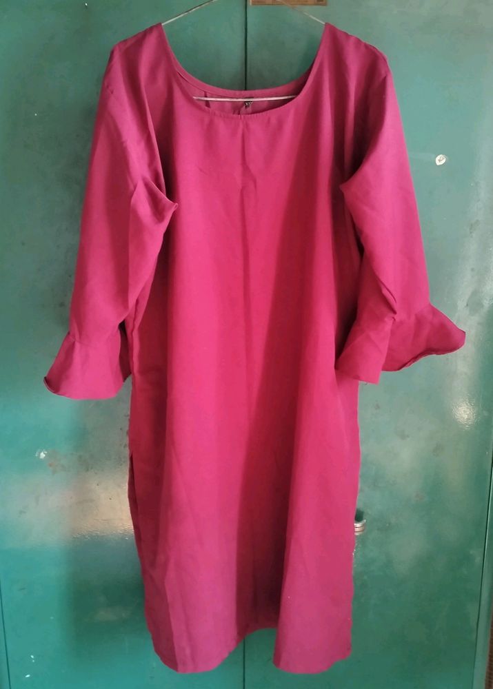 Maroon Kurti