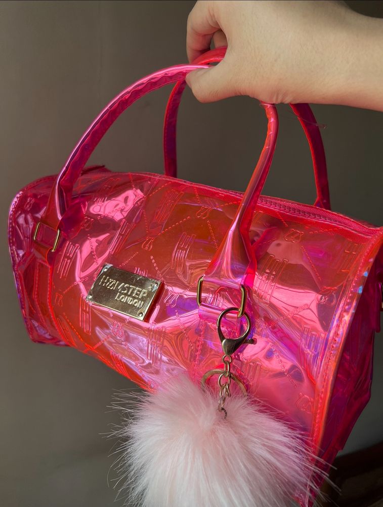 Hamster London Holographic Duffle Bag