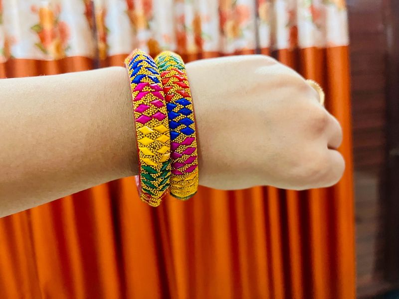 Bangle #set of two#multicolor