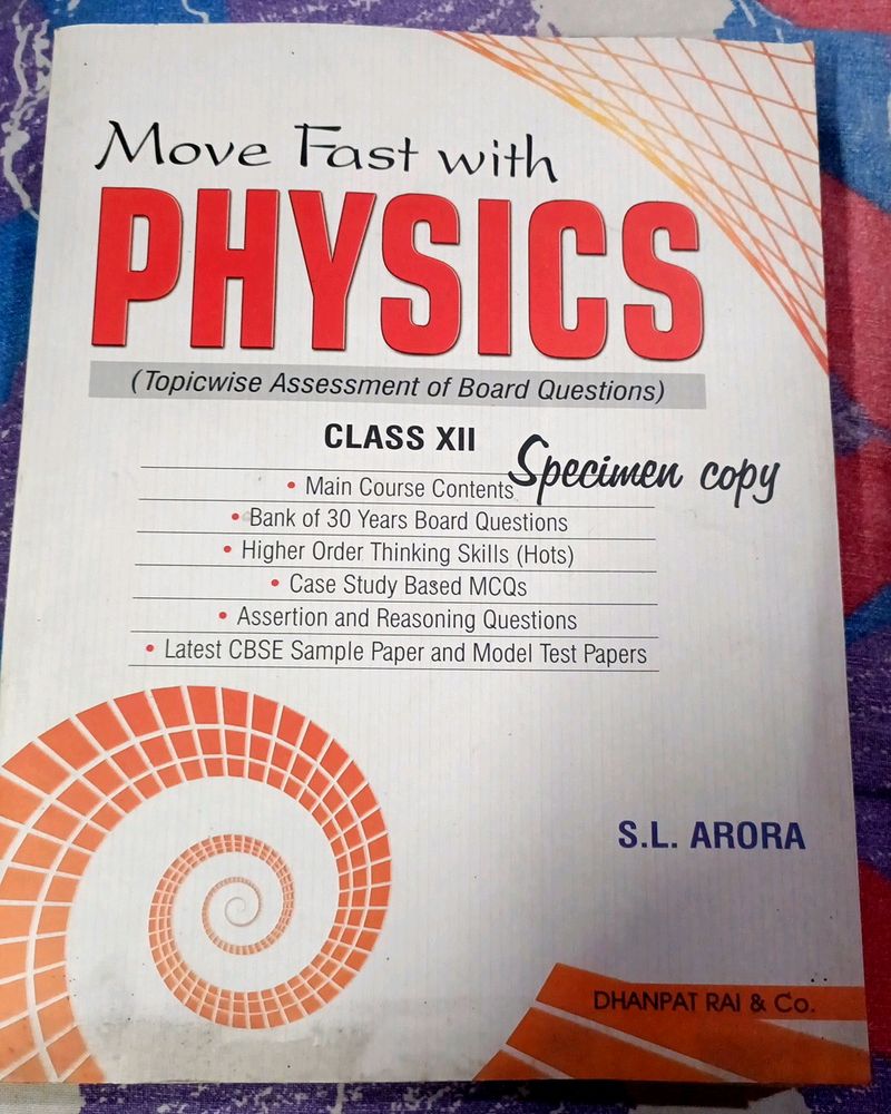 SL Arora Physics Specimen Copy