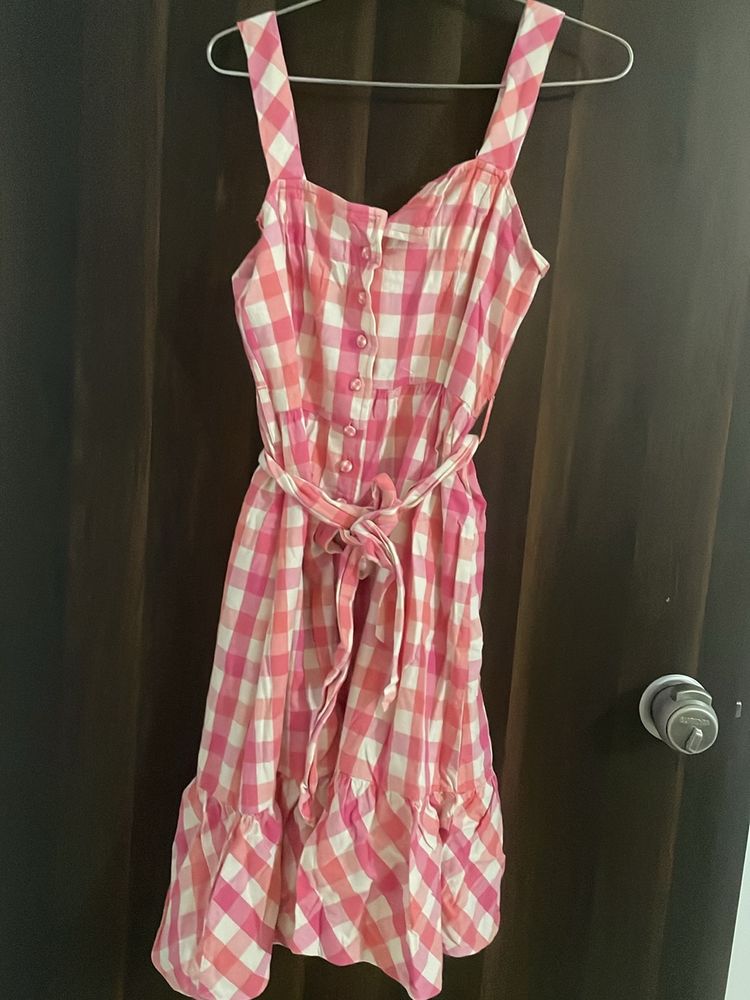 Mini Floral Dress In Good Condition