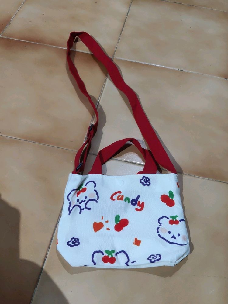 Cotton Cute Side Bag