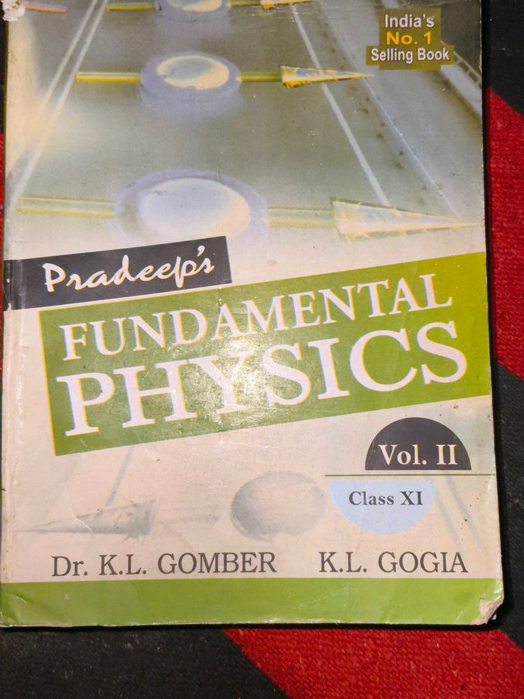 Pradeep's Fundamental Physics Volume -2 Class 11