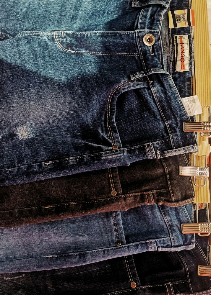 Mango Man Original Torn Denims