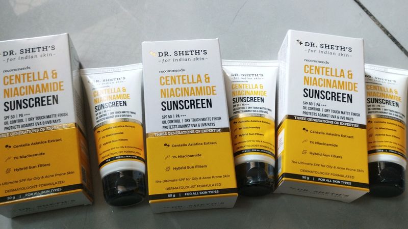 3 Dr Sheth's Sunscreen