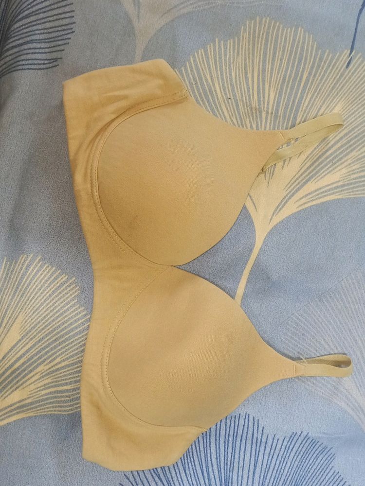 Padded Tshirt Bra - Nude Colour