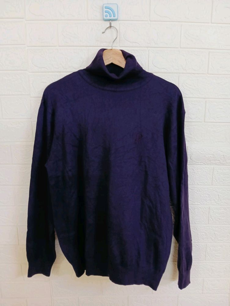 Purple Mens Sweater