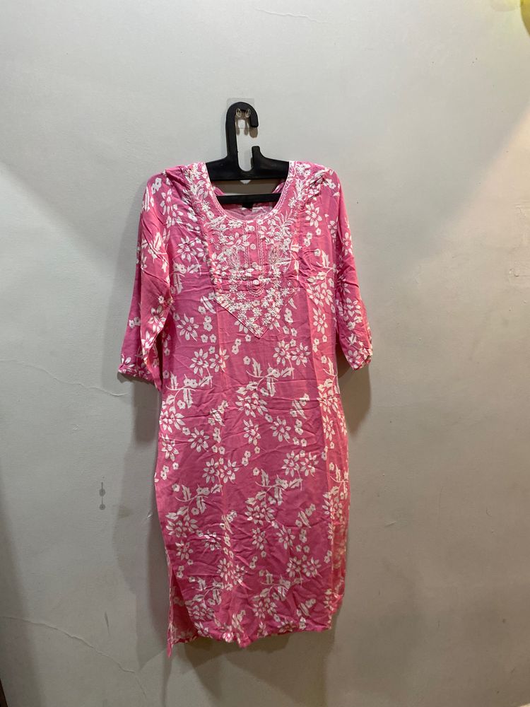 Pink Kurti