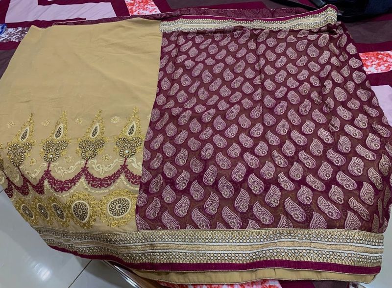 Patli Pallu Saree