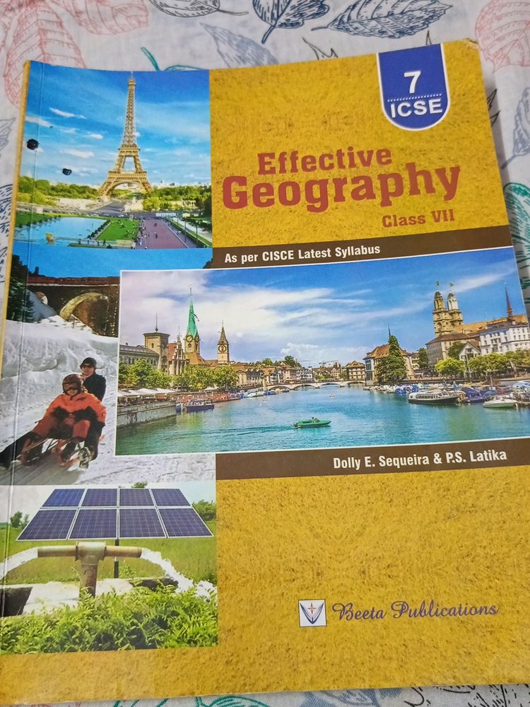 Effective Geography Book Class 7