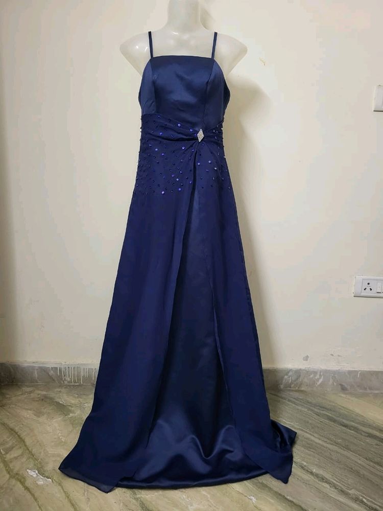 Navy Blue Gown