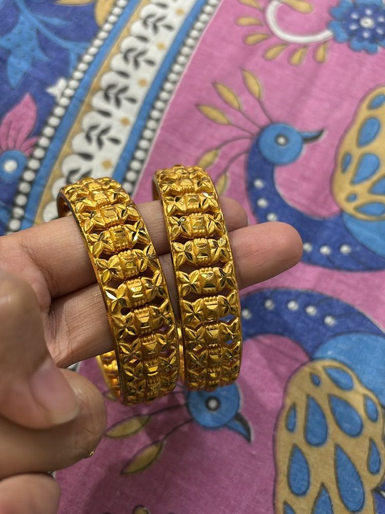 22k Gold Plated Bangles