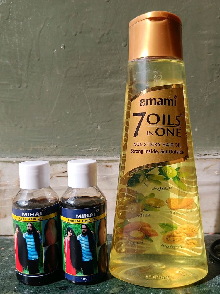 Emami 500ml & Mihai Oil 2 Bottle