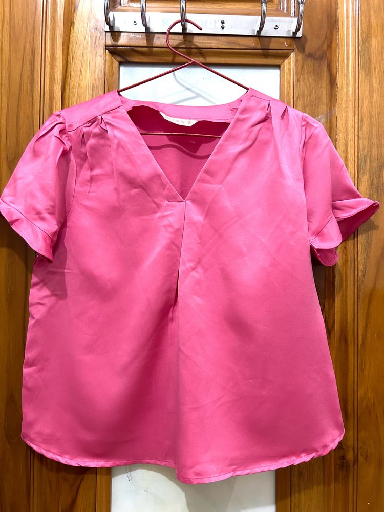 Dressberry Pink Regular Top