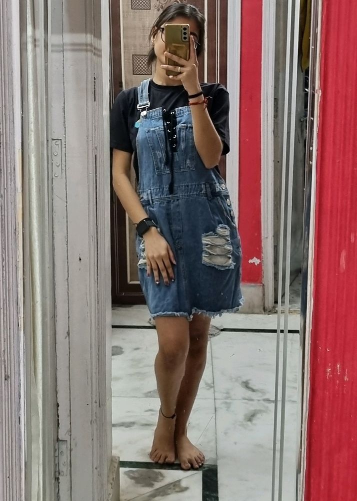 Denim Korean Dungaree