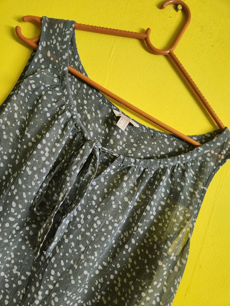 Korean Grey Stylish TANK Top