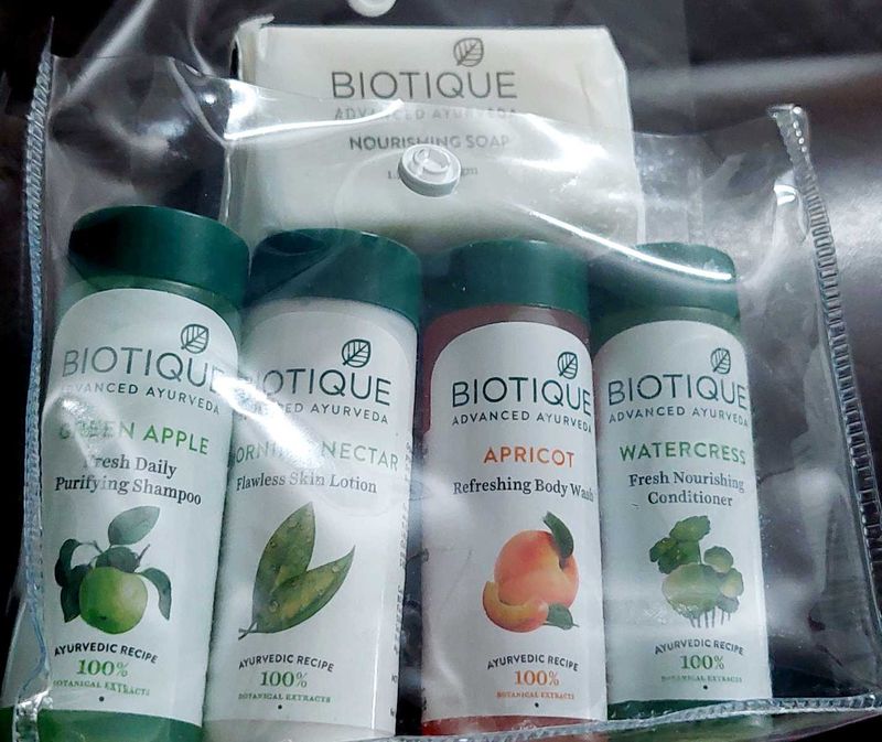 Biotique travel pack of 5 items