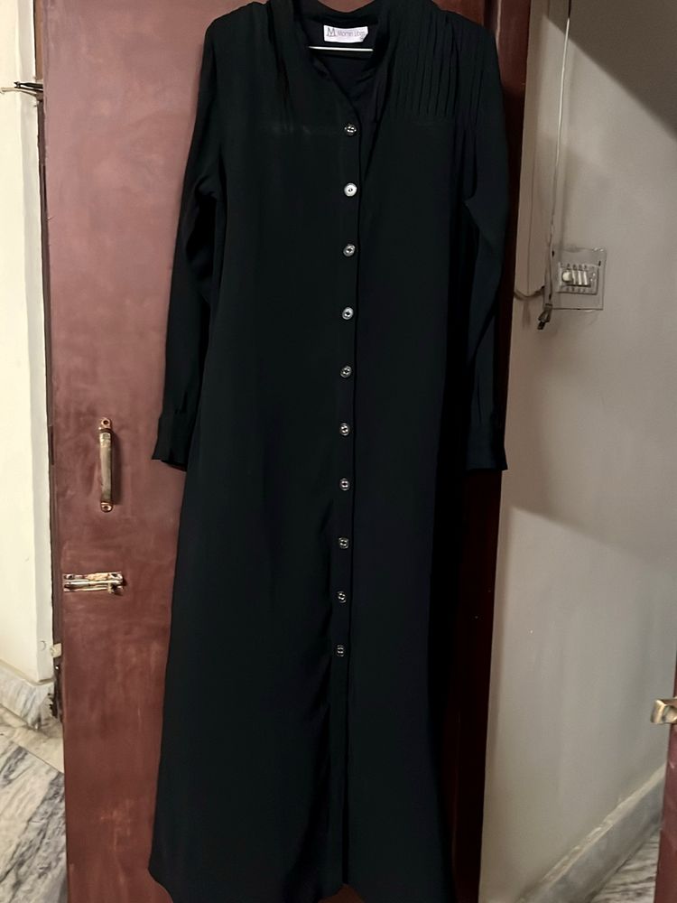 Designer Black Abaya