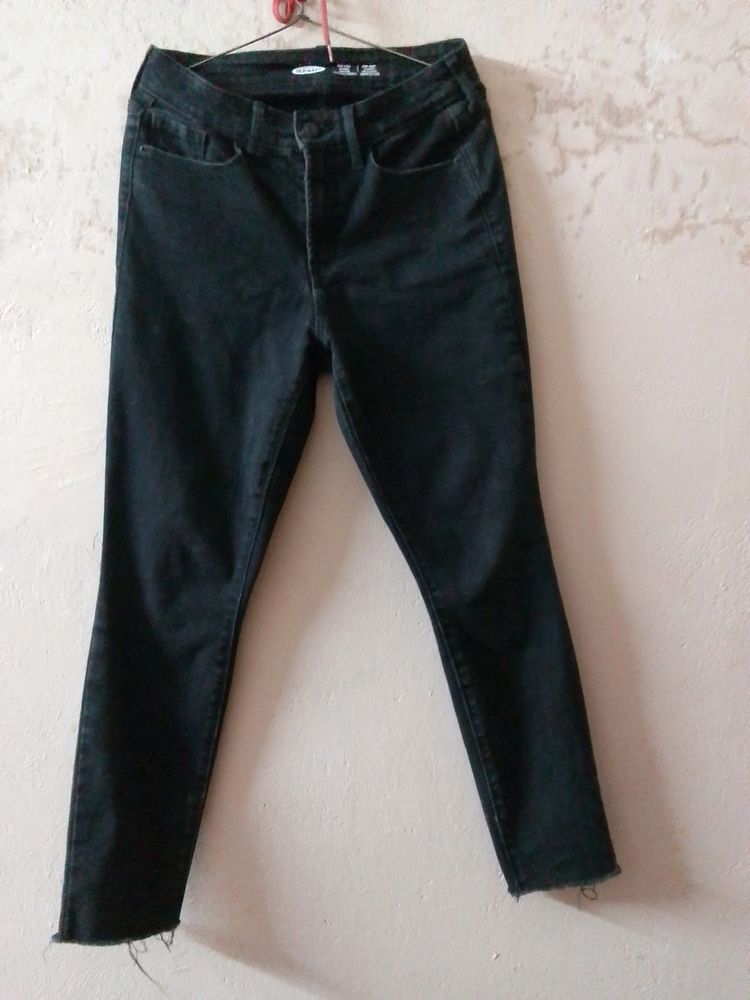 Black High Rise Jeans