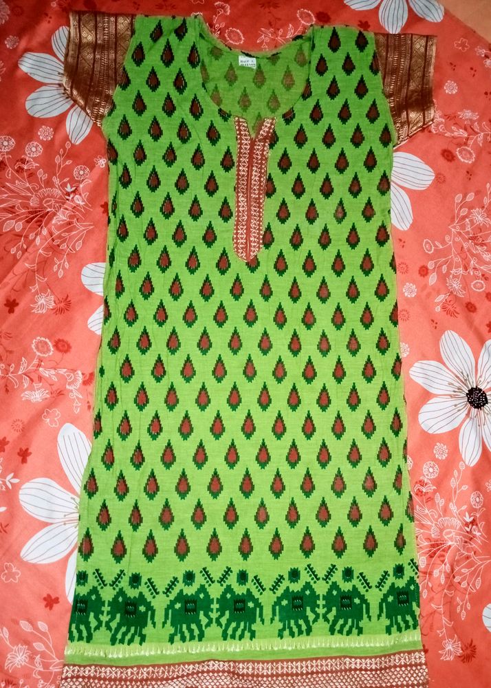 💚Trendy Green Kurti