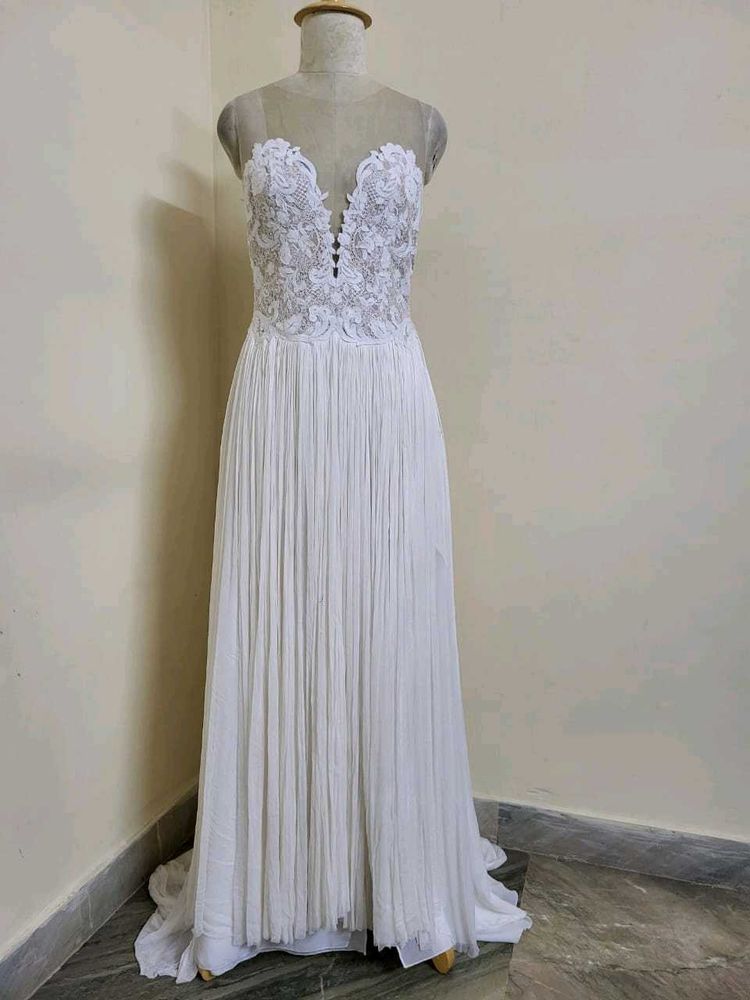 Off White Gown