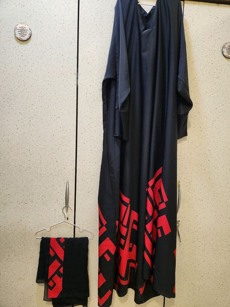 Nida Printed BUTTERFLY ABAYA