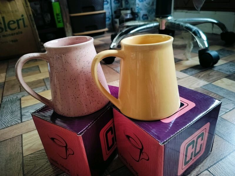 Kon Shape milk mug Set Of 2