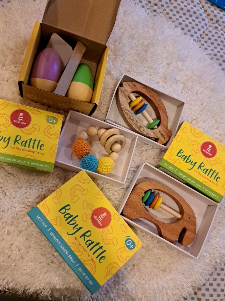 Baby Rattle For 0+ Years To Develop Sensory skills