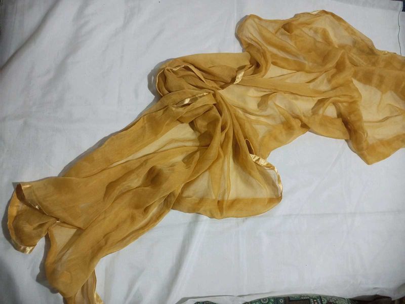 Golden Colour Dupatta