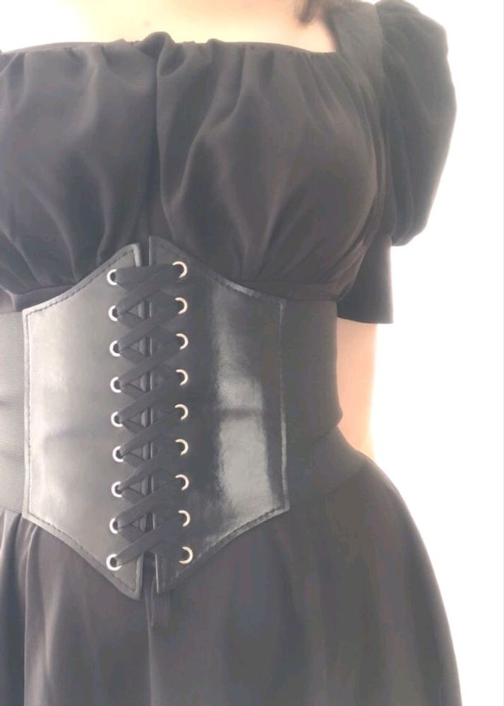 gothic corset belt