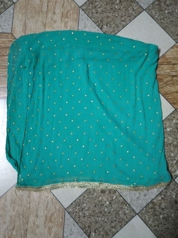 Cyan Dupatta