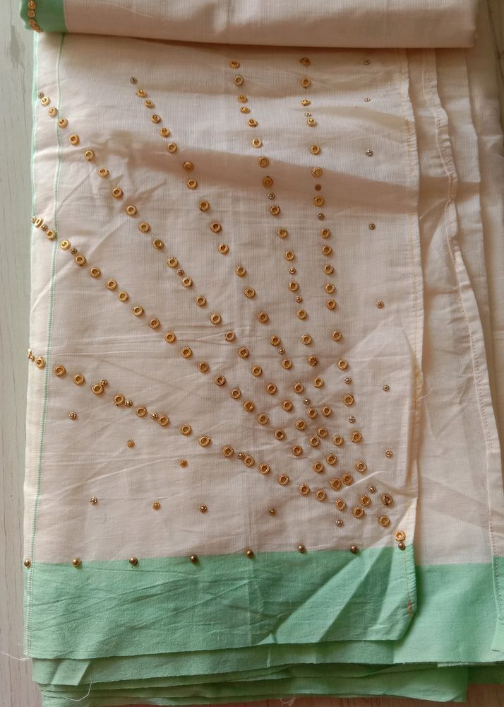 Handloom Cotton Saree From Kerala