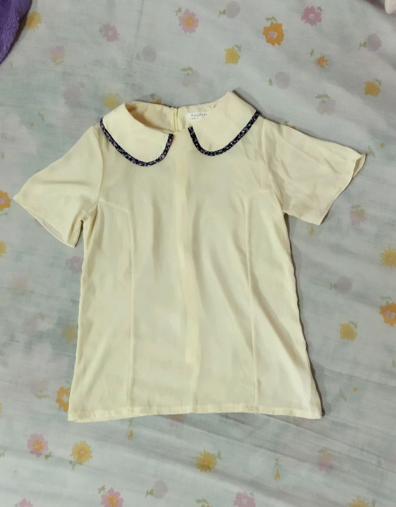 Korean Poly shirt top