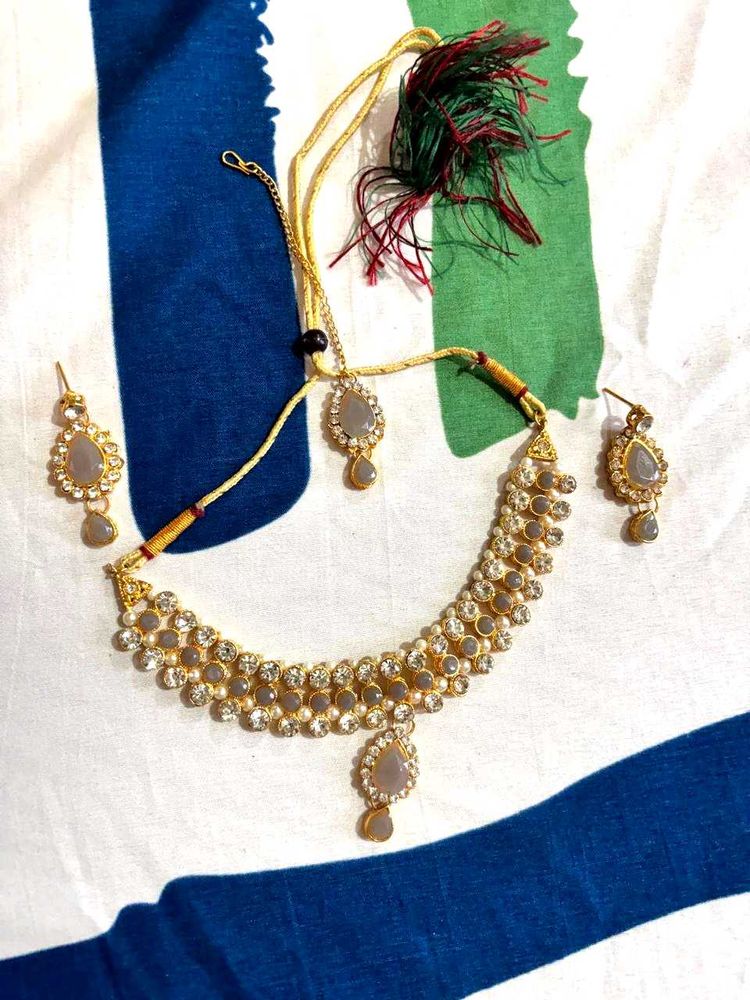 Necklace And Earrings