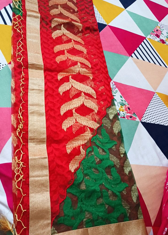 Silk Dhakai Saree