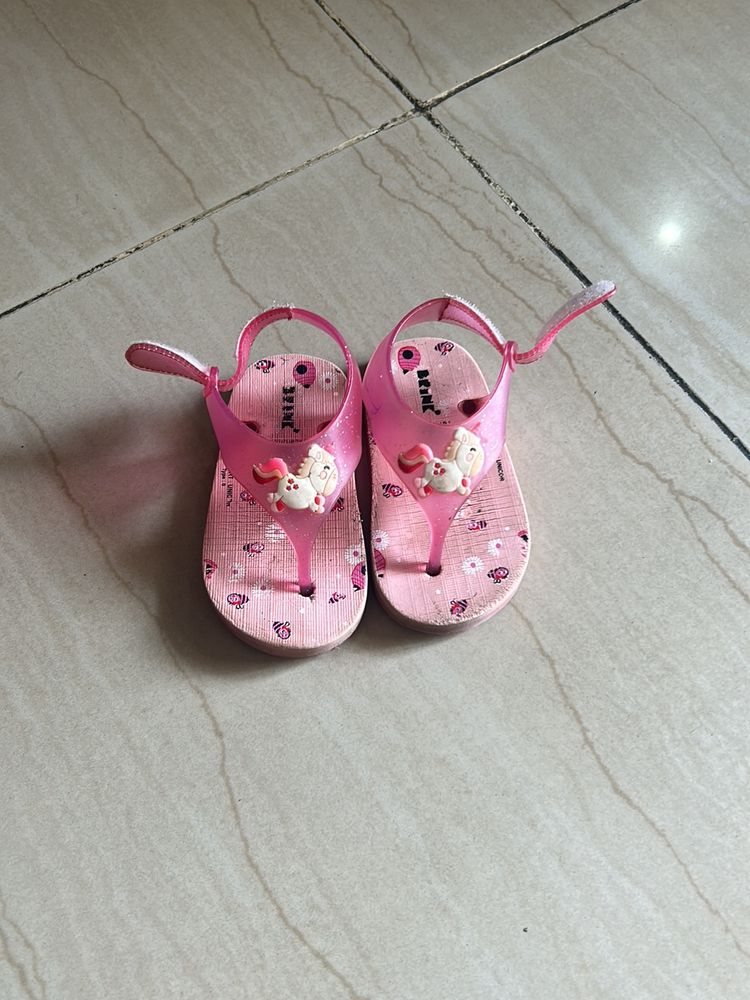 Pink Unicorn Slippers For Kid Girl