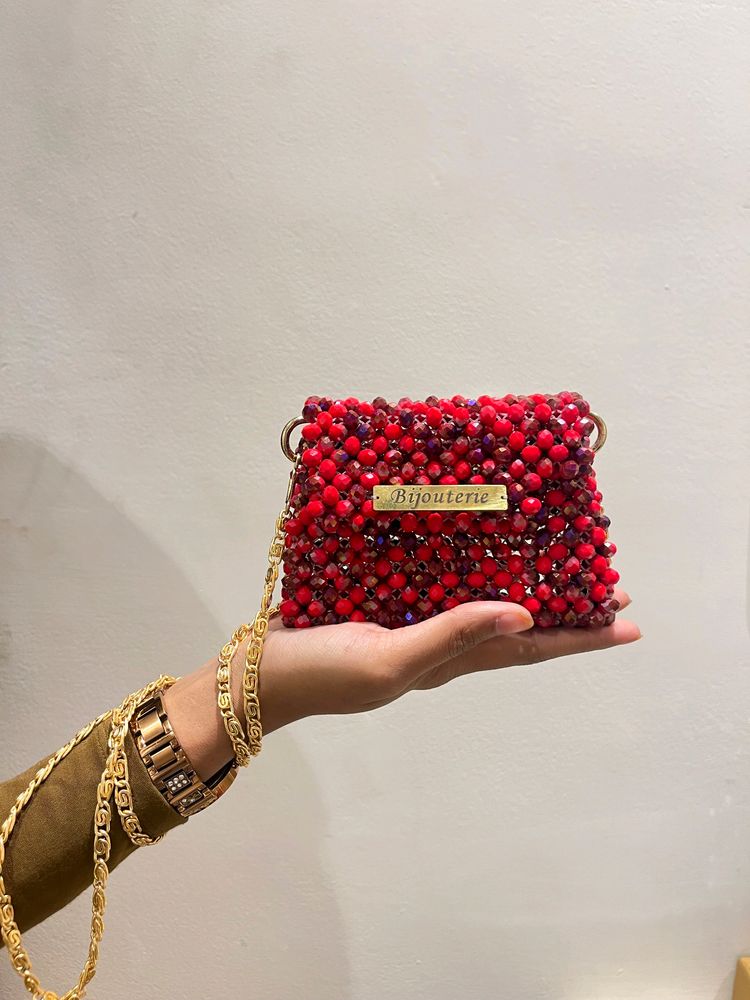 BEADED BAGS MINI ROMAN