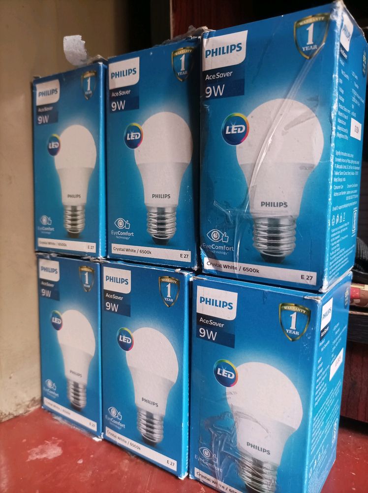 Philips 9-Watt LED Bulb (Pack of 3)